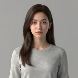 centered detailed portrait of a young woman, featured on artstation, rectilinear, octane render, 1 6 k, 8 k, high res, well rendered, dslr, hyperreal