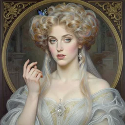 beautiful striking Pre-Raphaelite Katy Perry by Artgerm and Greg Rutkowski, pale, intricate, elegant, highly detailed, digital painting
