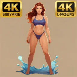Full body splash art of Amber Heard from league of legends by Alex Flores, Chengwei Pan, Bo Chen, Jennifer Wuestling, 4K, UHD, High quality, Trending on Artstation HQ; Foreground : Amber Heard alone ; Background : simple color; Full Body with feet visible : Perfectly drawned arms, small waist, hugest hips, thick thighs; Wear : SFW clothes hiding bust and crotch; Face : Perfectly drawed perfect face, eyes and lips