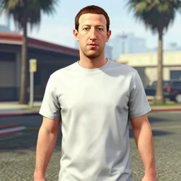 Screenshot of Mark Zuckerberg in GTA 5