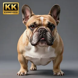 wealthy french bulldog, realistic, 8 k, extremely detailed, cgi, trending on artstation, hyper - realistic render, 4 k hd wallpaper, premium prints available, octane render, award winning, by greg rutkowski