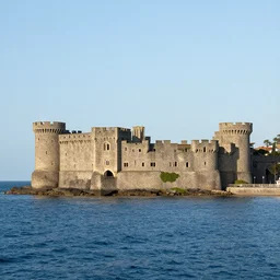 castle sea