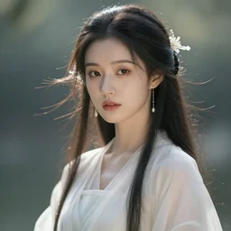 stunning goddess in the style of midjourney