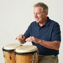 My dad Steven just took a hit from the bongo and have good time being gracefully relaxed in the garden, sunset lighting. My second name is Carell. My dad second name is Carell