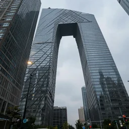 photo of a giant seen from below its legs in the big city. beautiful, realistic, 4K