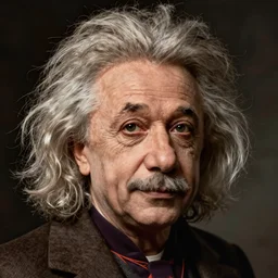 farmer einstein portrait
