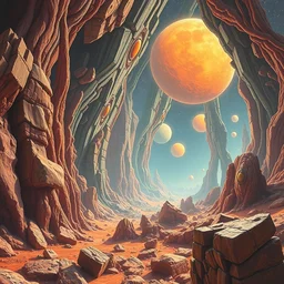 generative art, sci - fi, highly detailed, minimalistic by paul lehr and ralph mcquarrie