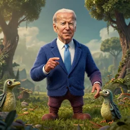 joe biden creation in spore t
