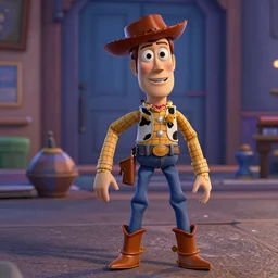 Woody from Toy Story in Westworld