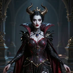 the vampire queen, 4 k, intricate detailed, jaw dropping, gorgeous, surreal, octane render