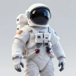 a detective cosmonaut, digital art