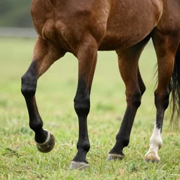 a horse with an infinite amount of legs, photograph