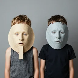 Bogdanoff brothers with golum faces