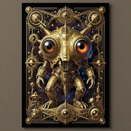 nintendo spaceship mf doom reptile eyes, cosmic lsd poster art, intricate, elegant, highly detailed, centered, digital painting, artstation, concept art, smooth, sharp focus, illustration, artgerm, tomasz alen kopera, peter mohrbacher, donato giancola, joseph christian leyendecker, wlop, frank frazetta