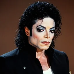 michael jackson thriller portrait by Guillaume Seignac