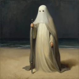 peter elson painting of the legendary sandman