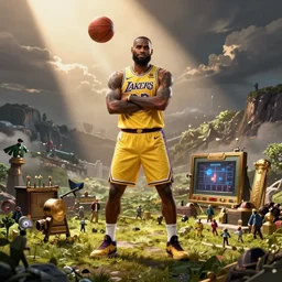 Lebron James in age of empires