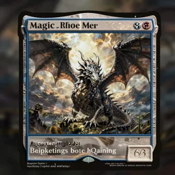 magic: the gathering dragon creature card