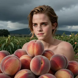 emma watson asking if you'd like to see her peaches