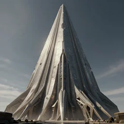 3 d sculpt industrial pyramid coruscant art deco cathedral architecture tron a thick futurist cyberpunk brutalist scifi tower edged weapon angular, warhmmer 4 0 k, lotr, star wars, ilm, beeple, star citizen, halo, mass effect, starship troopers, elysium, the expanse, high tech industrial, artstation unreal, 8 k, 4 k, hd