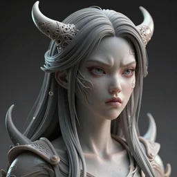 korean female fused with a poltergeist lovecraft space demon portrait, photo, portrait, angry, 3 d, high details, intricate details, by vincent di fate, artgerm julie bell beeple, 9 0 s, smooth gradients, volumetric lightning, light from below, 4 5 degree camera angle, high contrast, duo tone, depth of field