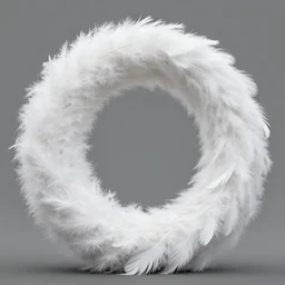 realistic documentary landscape photo a big white arc made of fluffy hairy feathers, in a grass field, neutral colors, 1 9 9 0, life magazine reportage photo