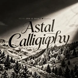 Astral Calligraphy, by John Harris