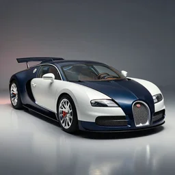 bugatti veyron, volumetric lighting