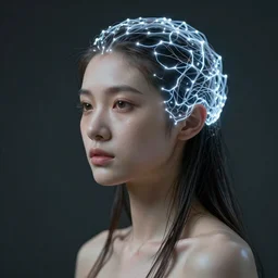 portrait of midjourney neural network