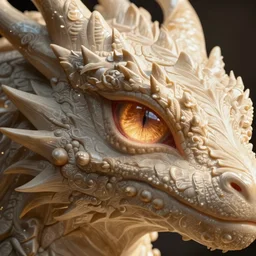 eye of fantasy dragon, cinematic view, detailed, concept art, low angle, high detail, warm lighting, volumetric, godrays, vivid, beautiful, trending on artstation, by jordan grimmer, huge scene, grass, art greg rutkowski
