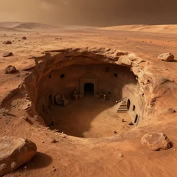 a dungeon on Mars