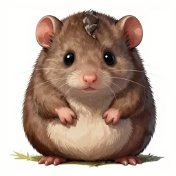 fantasy dwarf mole hybrid, symmetrical, highly detailed, digital art, sharp focus, trending on art station, kentaro miura manga art style