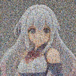 An anime Nendoroid of a japanese princess young lady, with white hair and bangs!!!! AYAKA, figurine, detailed product photo