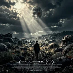 horror sci - fi movie poster