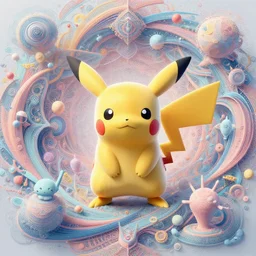 a pokemon:: by guillermo del toro and Martine Johanna and Simon Stålenhag and Chie Yoshii frank Lloyd Wright:: dynamic, particulate, pastel colors, intricate, elegant, highly detailed, centered, artstation, smooth, sharp focus, octane render, 3d