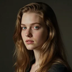 portrait of a girl, by David Lynch
