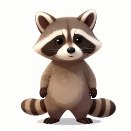 mark zuckerberg as an anthropomorphic racoon, deviantart, digital illustration, sonic