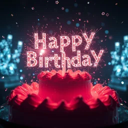 art of happy birthday by benoit b. mandelbrot and david lachapelle, visually stunning, cinematic, ultra realistic, hyper realism, 1 2 k, epic, octane render, unreal engine, vfx, maya, shatters will be more than stars in the reflections of mirrors domains, sure it'll be done to fantasies styles, circuitry, ornate