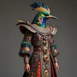 fashion outfit inspired by quetzalcoatl and photographed by sally gall, unreal engine, portrait, f / 2. 8, 1 6 k, perfectionism, halfrear lighting, insanely detailed and intricate, hypermaximalist, hyper realistic, super detailed