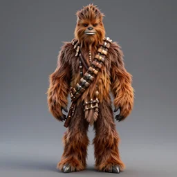 Chewbacca as the terminator, octane render