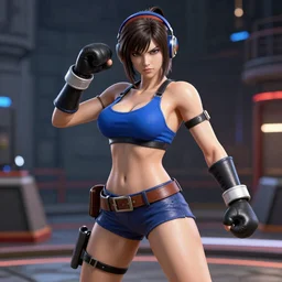 Bayonetta as a fighter in king of Fighters 15 ultra high quality 4k