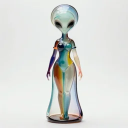 minimalistic chromayic artnouveau style alien vampiress by rene lalique 8 k