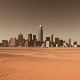 city in mars