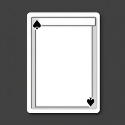 single playing card template. from a tcg. open as a psd file in photoshop. space for text and statistics. front of a square card. made by fantasy flight games. uncropped