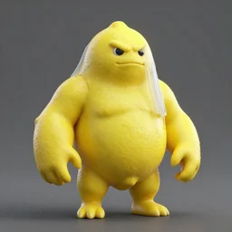 dangerous lemon beast, character render