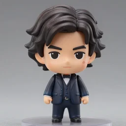 tom cruise, a nendoroid of peter dinklage figurine, realistic face, detailed, product photography