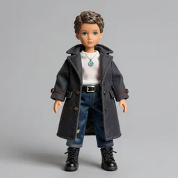 a cthulu fashion doll designed by mattel, photorealistic, real life, fashion doll, ultrarealistic