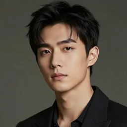 young and handsome man