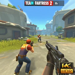 Team fortress 2 gameplay, 4k screenshot of Team Fortress 2, 8k hdr showcase