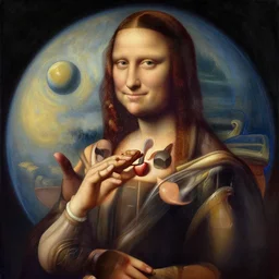 da vinci explains how interplanetary anatomy works, oil painting, ultradetailed, artstation, ultradetailed, digital painting, ultradetailed